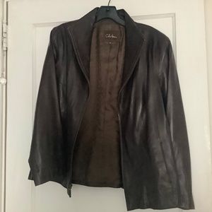 Leather jacket